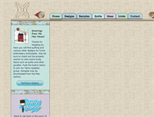 Tablet Screenshot of motherhenquilts.com